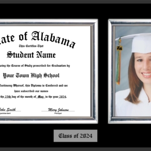 2024 Platinum Diploma and Photo Plaque